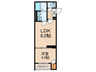 ciel甲子園の物件間取画像